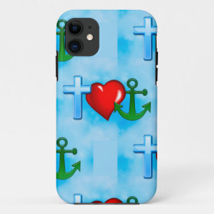 anchored by jesus iPhone 11 case