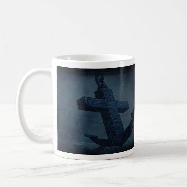Anchored Coffee Mug (Left)