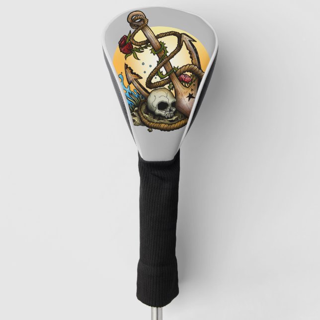 Anchored Golf Head Cover (Front)