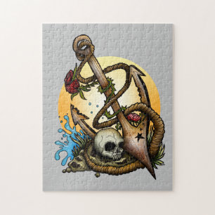 Anchored Jigsaw Puzzle