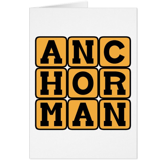 Anchorman, Personnalité TV (Devant)