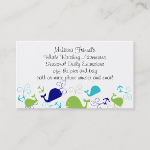 Anchors-a-Whale Business Card