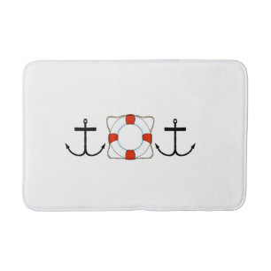 Anchors Away Bath Mat