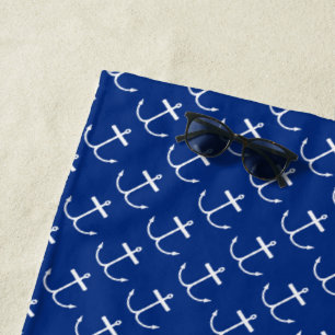 Anchors Away Beach Towel (Lite Print)