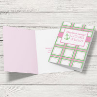 Anchors Away Girl Nautical Baby Shower