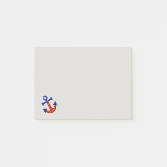 Anchors Away Post-it Notes (Front)
