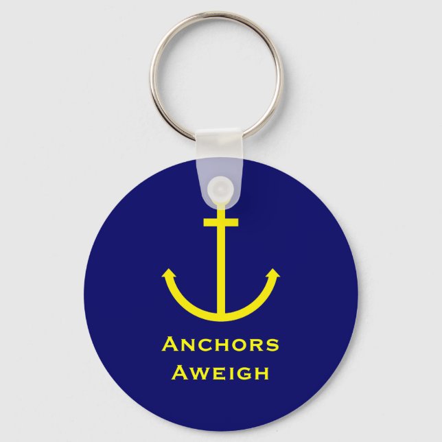 Anchors Aweigh Keychain (Front)