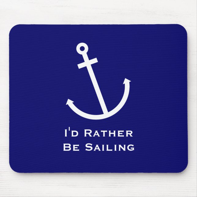 Anchors Aweigh Mouse Pad (Front)