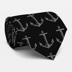 Anchors aweigh necktie