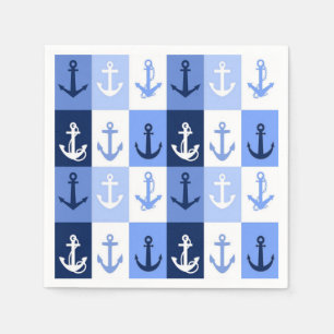 Anchors  napkin