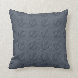 Anchors Throw Pillow