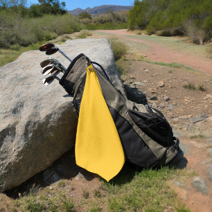 anchors yellow golf towel