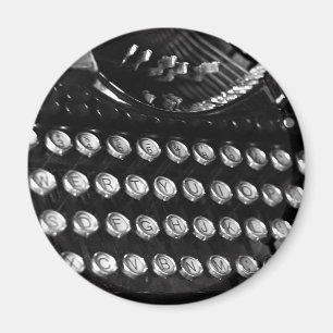 Ancien aimant de touches de machine à écrire