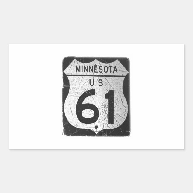 Ancien autocollant Highway 61 (Devant)