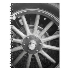 Ancien carnet à roues