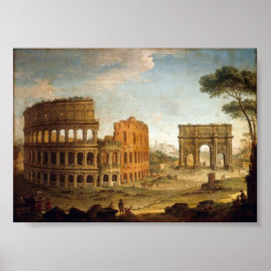 Ancien Colisée de Rome Poster ou imprimer