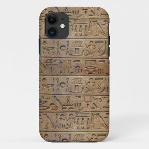 Ancien Coque égyptien Hiéroglyphes concepteur