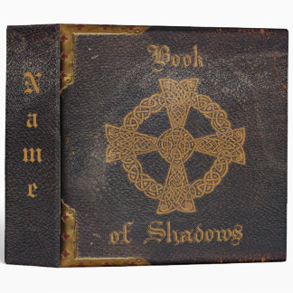 ANCIEN CUIR LIVRE de CLASSEUR OMBRE