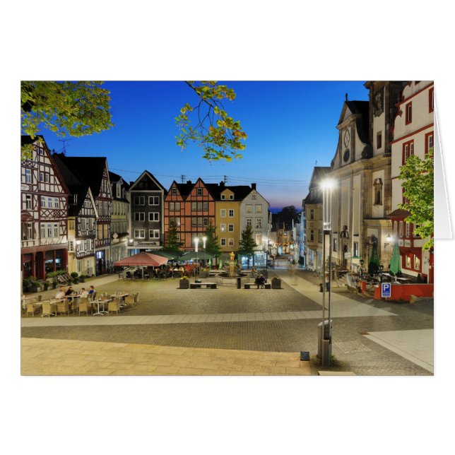Ancien marché de Hachenburg (Devant horizontal)