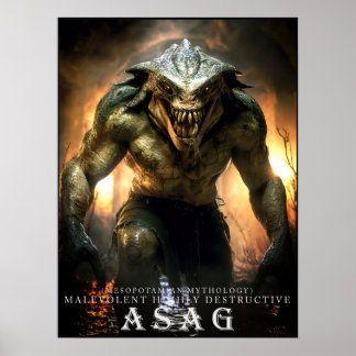 Ancienne Bête & Créatures : Asag II Affiche
