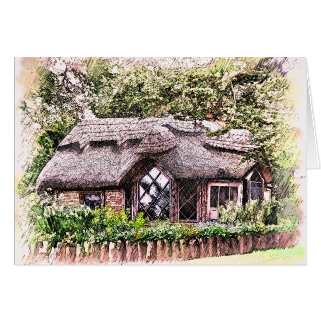 ANCIENNE carte ANGLETERRE (Devant horizontal)