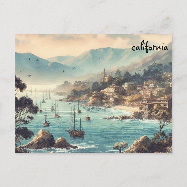 ancienne carte d'achat de Californie envoi postal  (Devant)