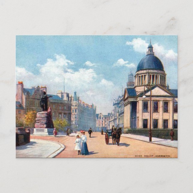 Ancienne carte postale - Aberdeen, Écosse (Devant)