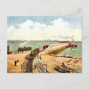 Ancienne carte postale - Admiralty Pier, Dover, Ke