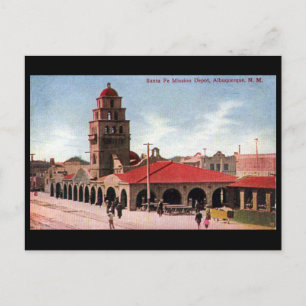 Ancienne carte postale - Albuquerque, Nouveau-Mexi