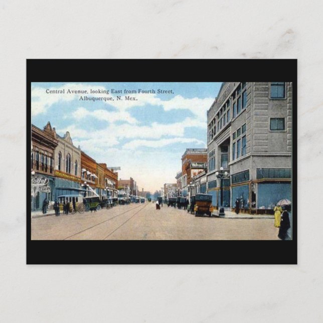 Ancienne carte postale - Albuquerque, Nouveau-Mexi (Devant)