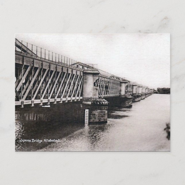 Ancienne carte postale - Allahabad, Inde (Devant)