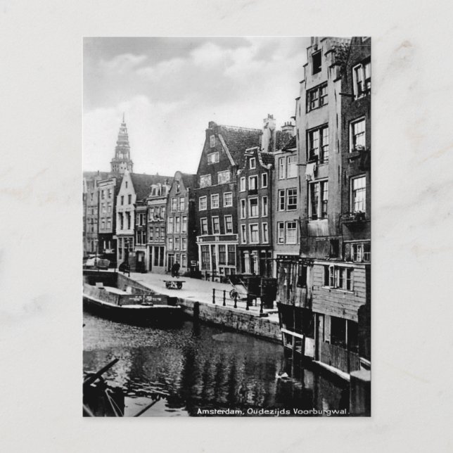 Ancienne carte postale - Amsterdam, Nederland (Devant)