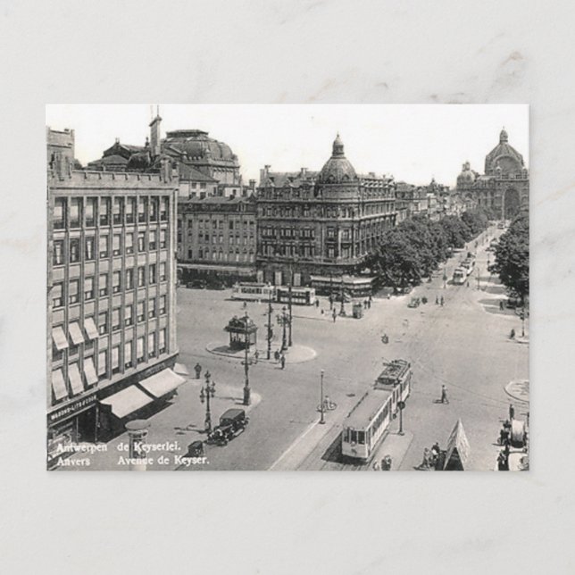 Ancienne carte postale - Anvers/Anvers, Belgique (Devant)