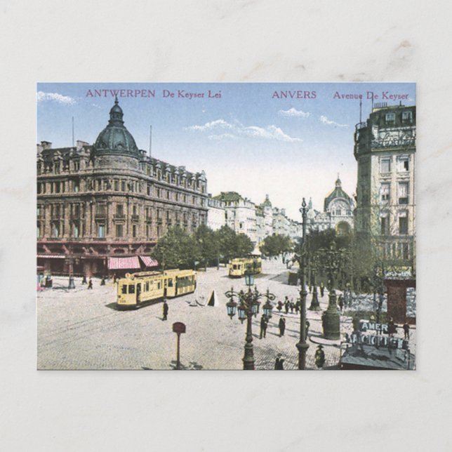 Ancienne carte postale - Anvers/Anvers, Belgique (Devant)