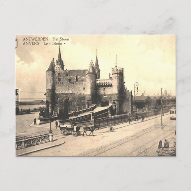 Ancienne carte postale - Anvers/Anvers, Belgique (Devant)
