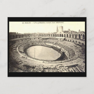 Ancienne carte postale - Arles, France