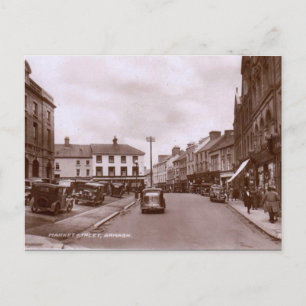 Ancienne carte postale - Armagh, Irlande