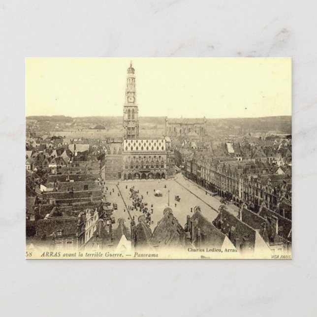 Ancienne carte postale - Arras, Pas-de-Calais, Fra (Devant)