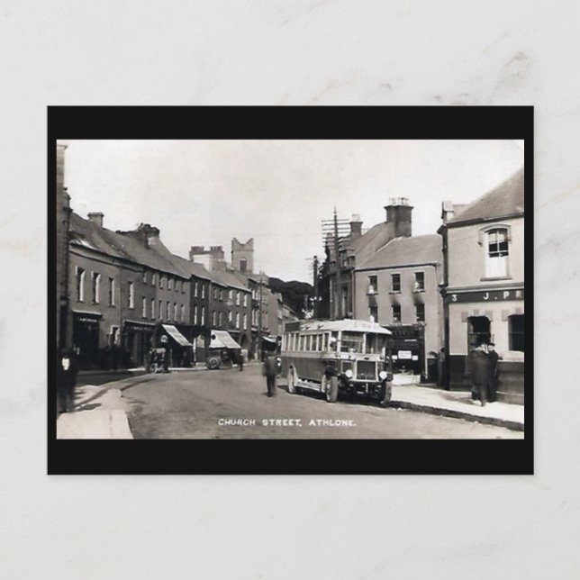 Ancienne carte postale - Athlone, Co Westmeath, Ir (Devant)