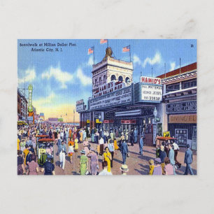 Ancienne carte postale - Atlantic City, New Jersey