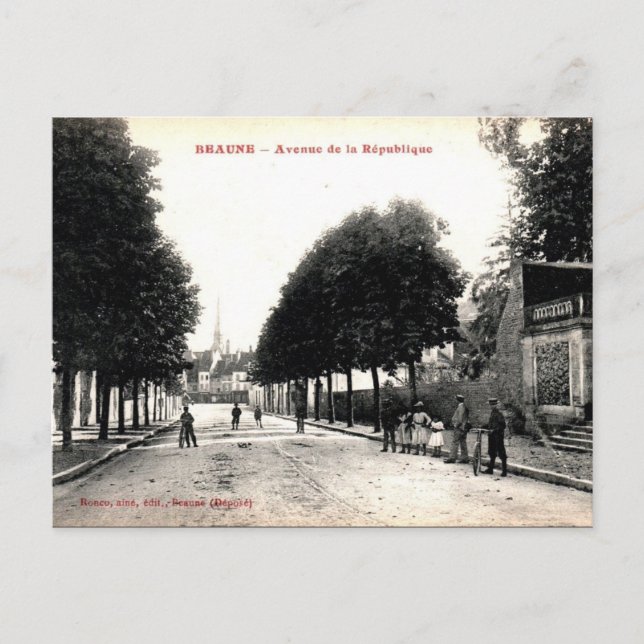 Ancienne carte postale - Beaune, Côte d'Or, France (Devant)