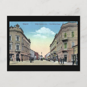Ancienne carte postale - Belgrade en 1920