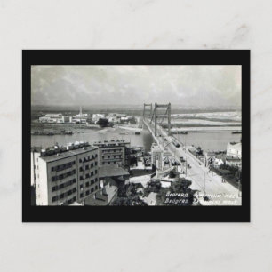 Ancienne carte postale - Belgrade, Pont King Alexa