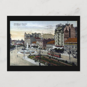Ancienne carte postale - Belgrade, Terazije en 193