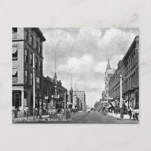 Ancienne carte postale - Boise, Idaho, États-Unis