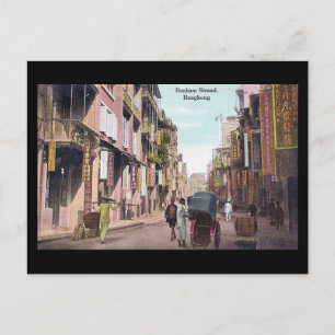 Ancienne carte postale - Bonham Strand, Hong Kong