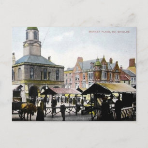 Ancienne carte postale - Boucliers sud, Tyne et po