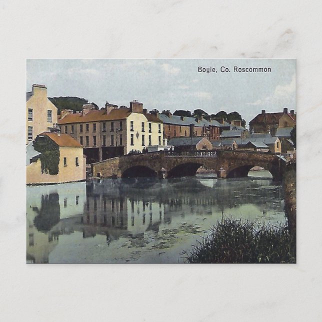 Ancienne carte postale - Boyle, Co Roscommon (Devant)