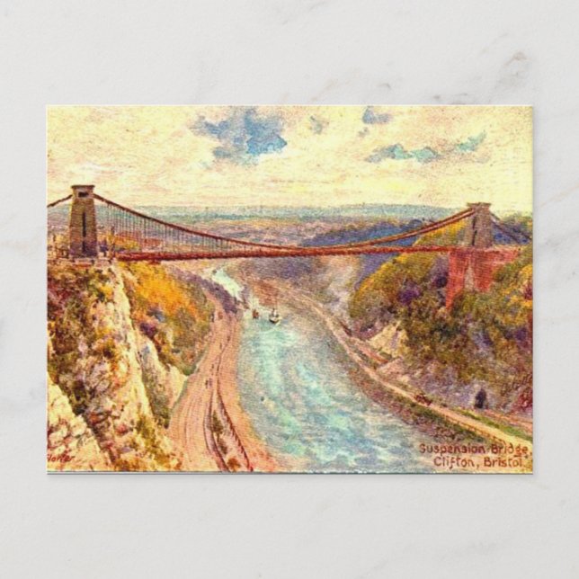 Ancienne carte postale - Bristol, Angleterre (Devant)