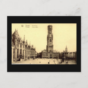 Ancienne carte postale, Bruges